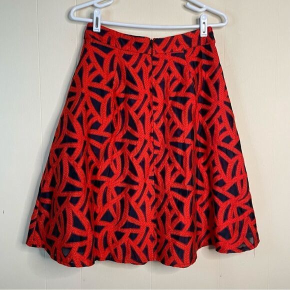 Anthropologie Eva Franco Mariner A Line Midi Skirt - Picture 4 of 6